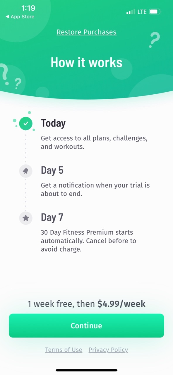 30 Day Fitness - Home Workout