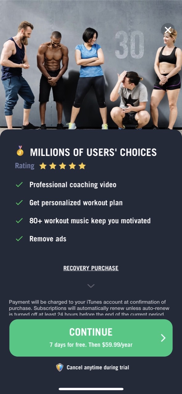 30 Day Fitness at Home