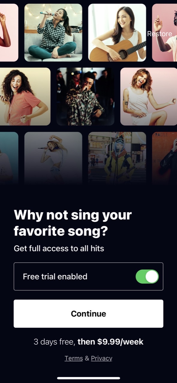 Karaoke Songs - Voice Singing