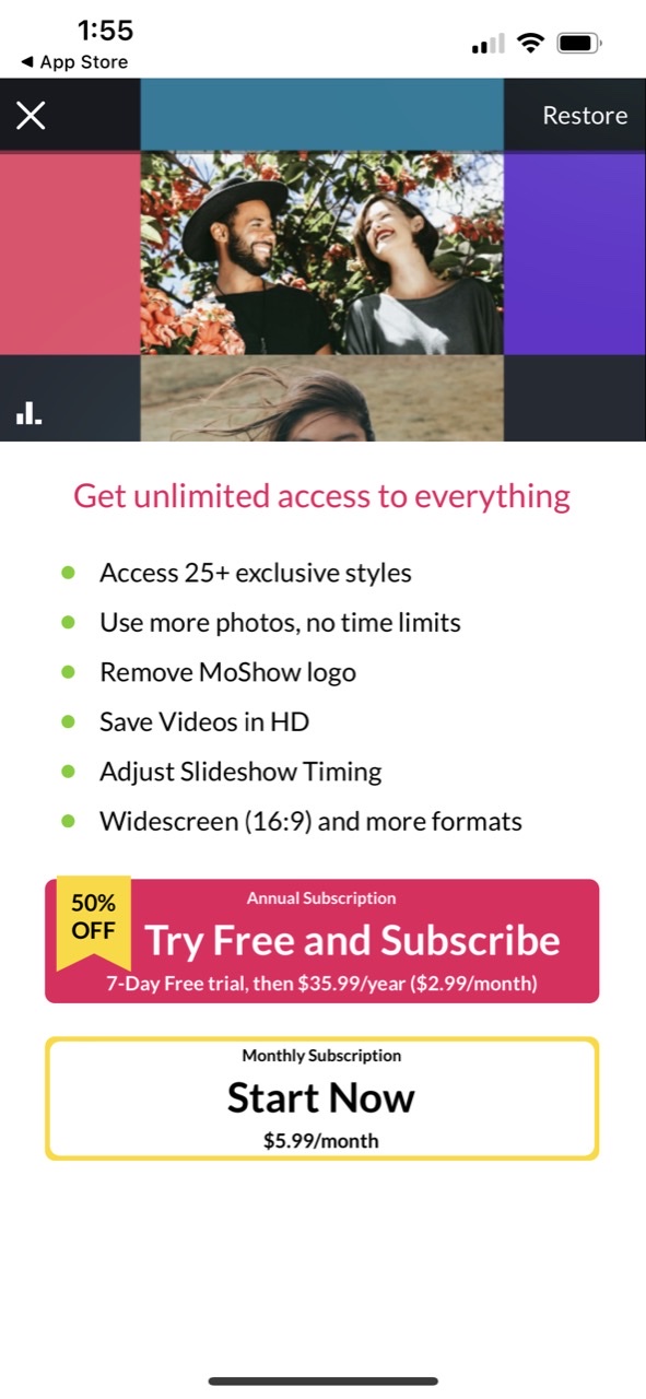 MoShow Slideshow Maker Video