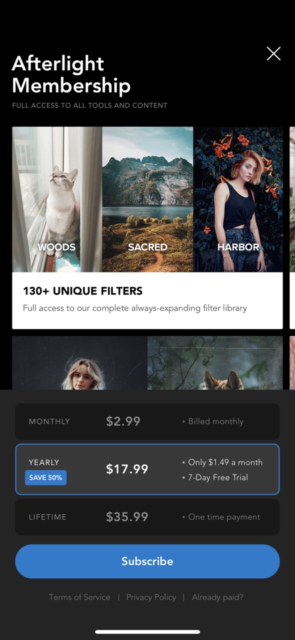 Afterlight: Retro Photo Editor