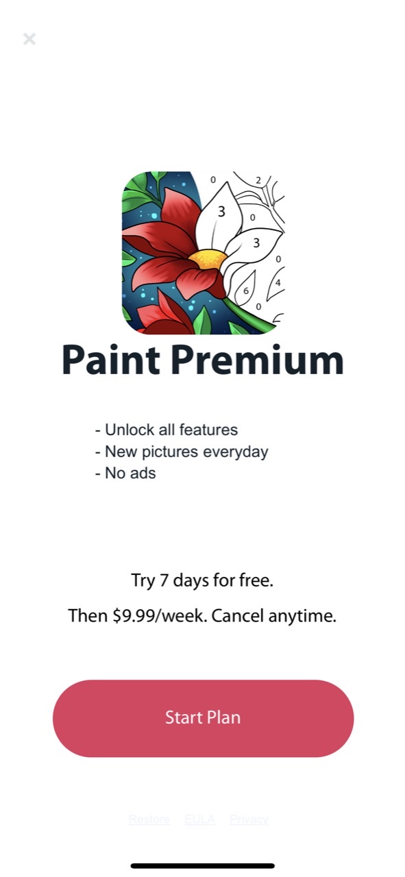 Paint by Number: Coloring Game
