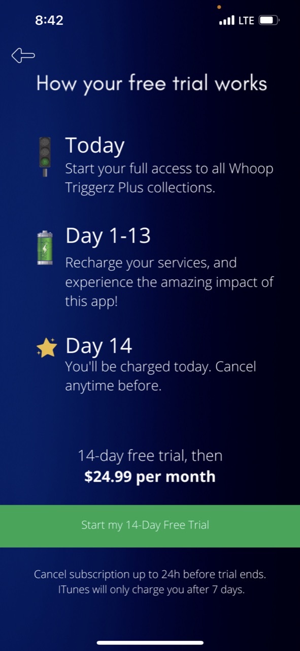 Whoop Triggerz Plus