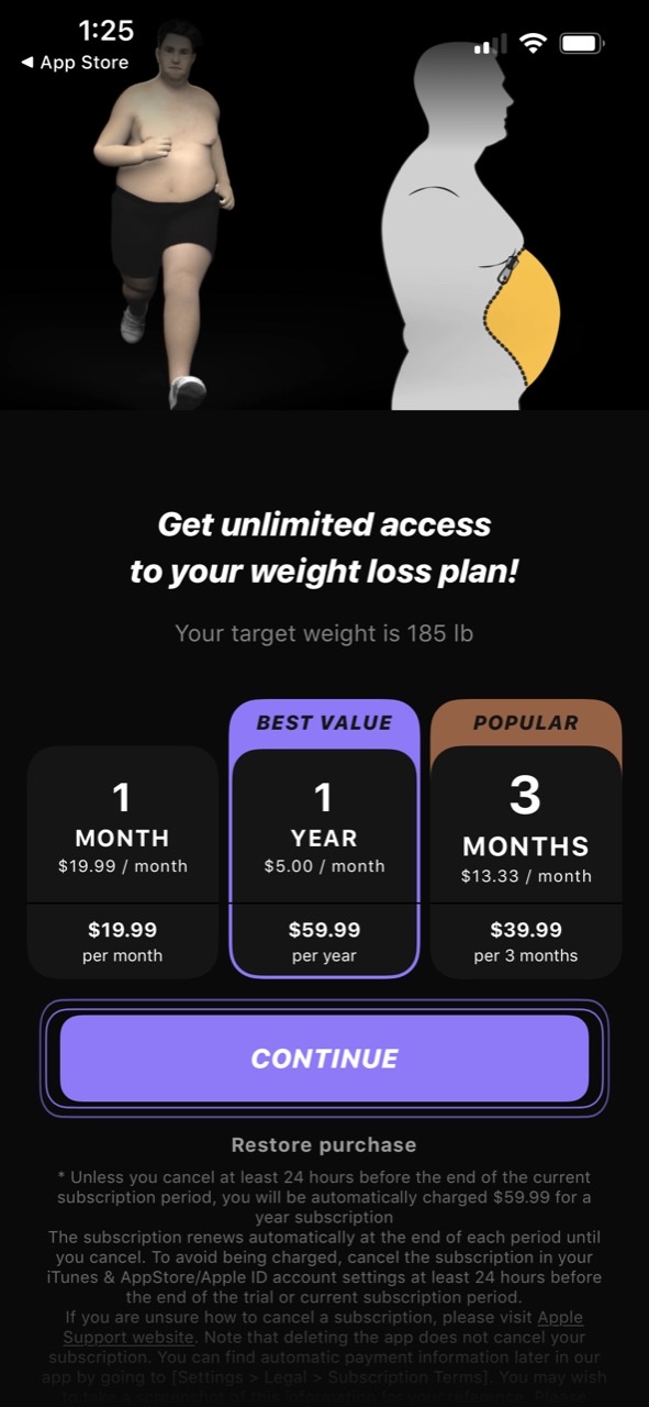 Weight Loss Running by Runiac