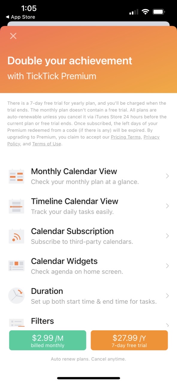 TickTick:To-Do List & Calendar