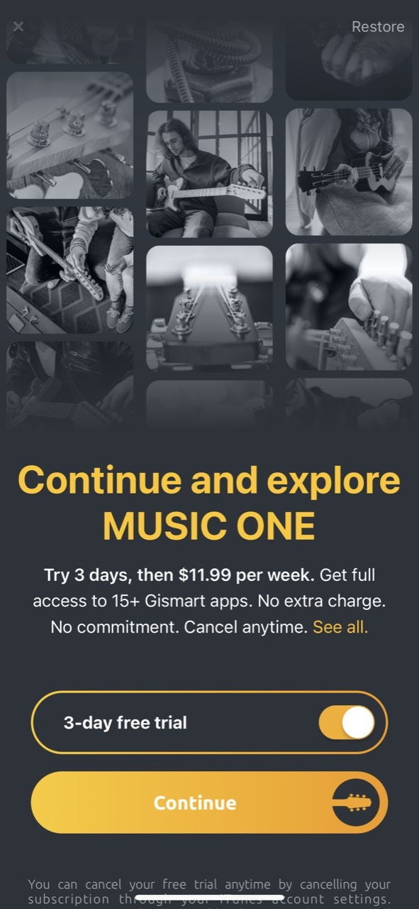 Guitar Tuner - Ukulele & Bass