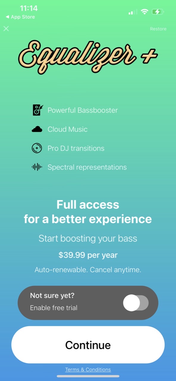 Equalizer+ HD music player