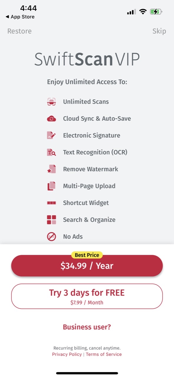 SwiftScan - Document Scanner