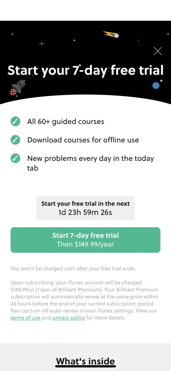 Brilliant: Learn by doing