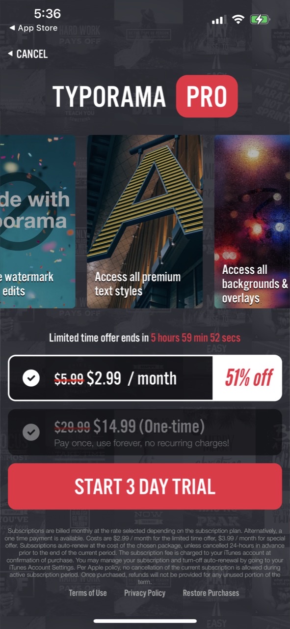 Typorama: Text on Photo Editor