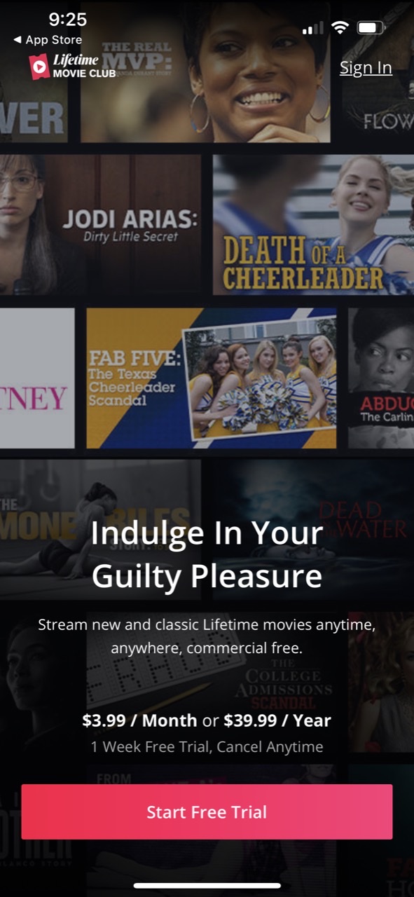Lifetime Movie Club