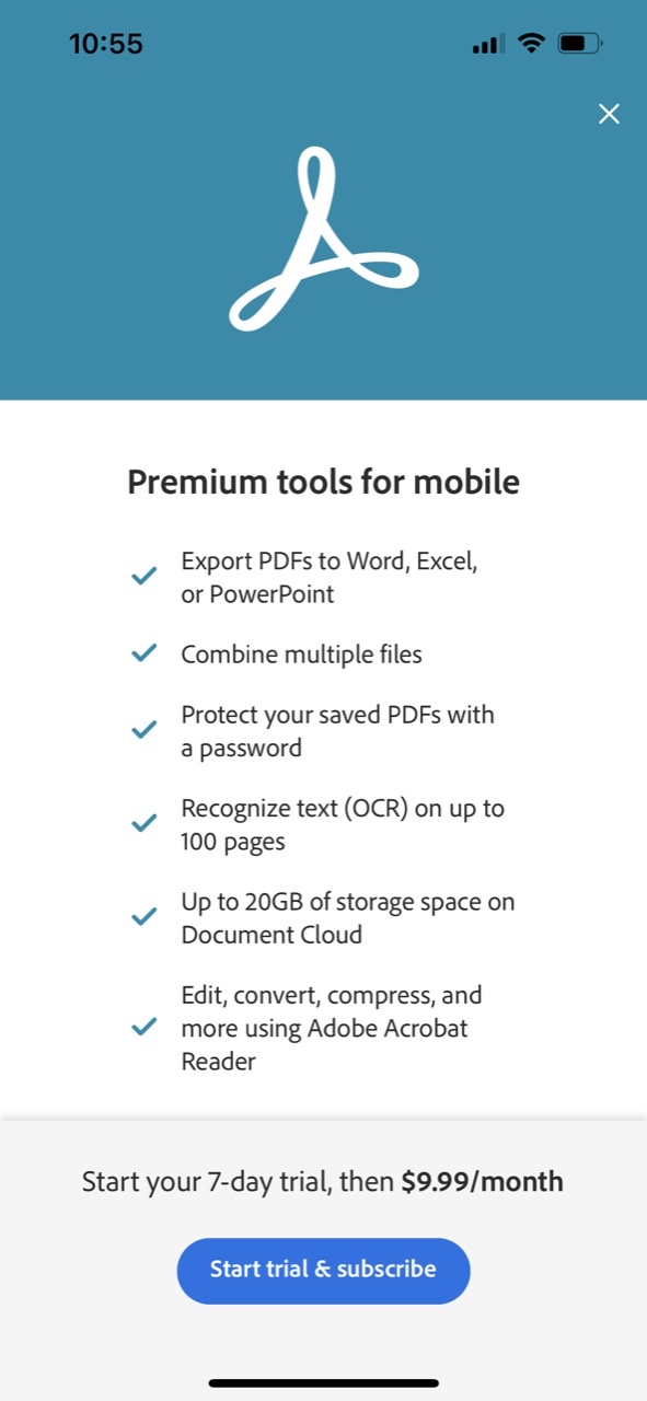 Adobe Scan: PDF & OCR Scanner