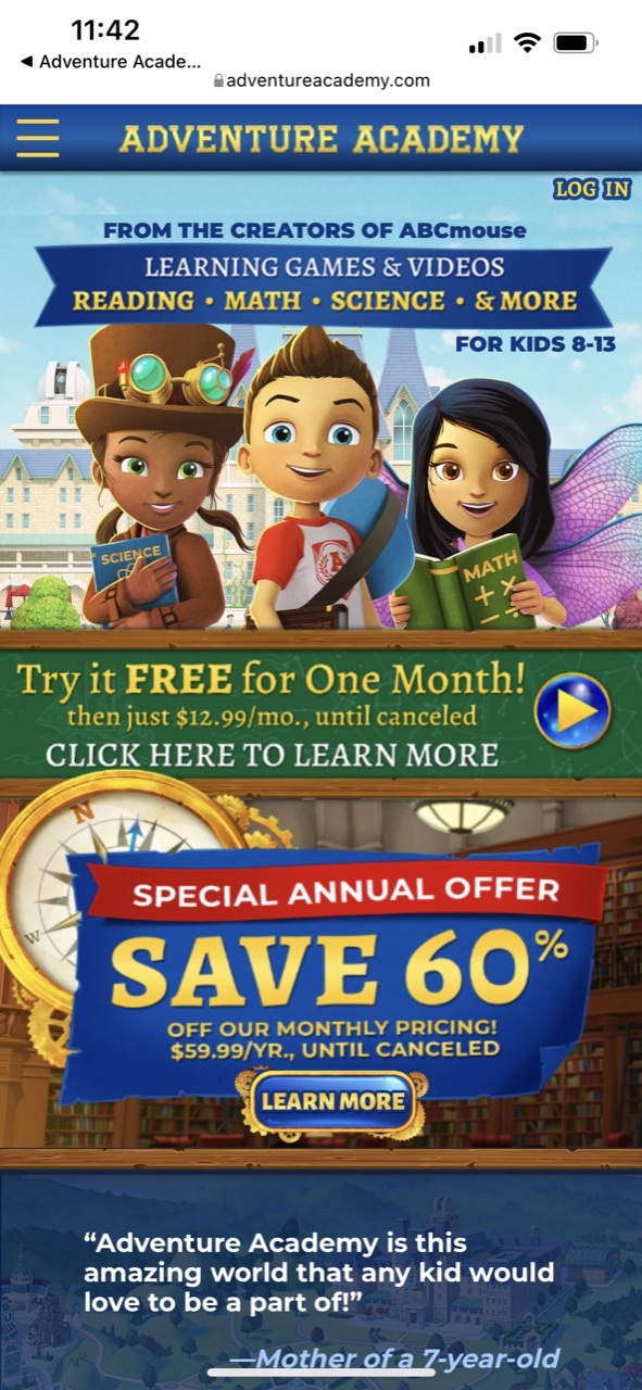 Adventure Academy