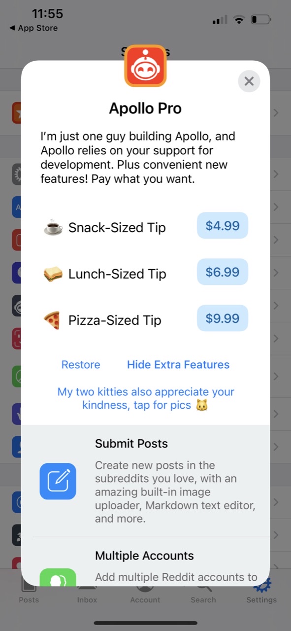 Apollo for Reddit
