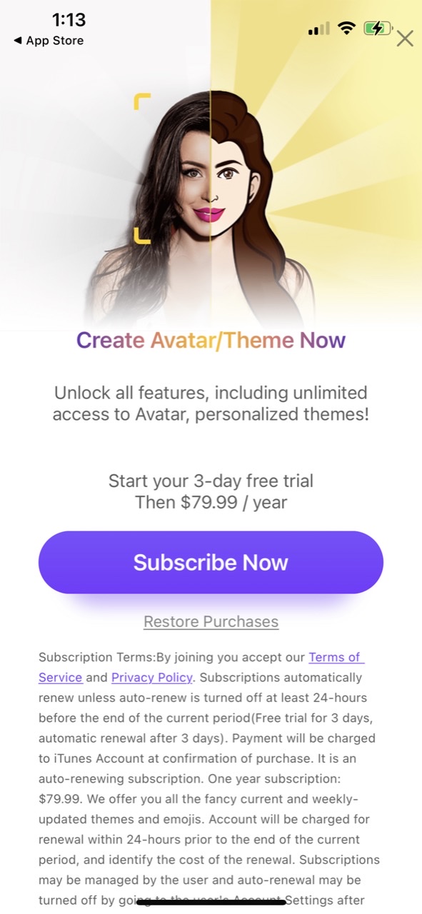 Avatar Keyboard-Themes, Emojis