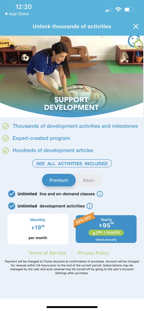 BabySparks - Development App
