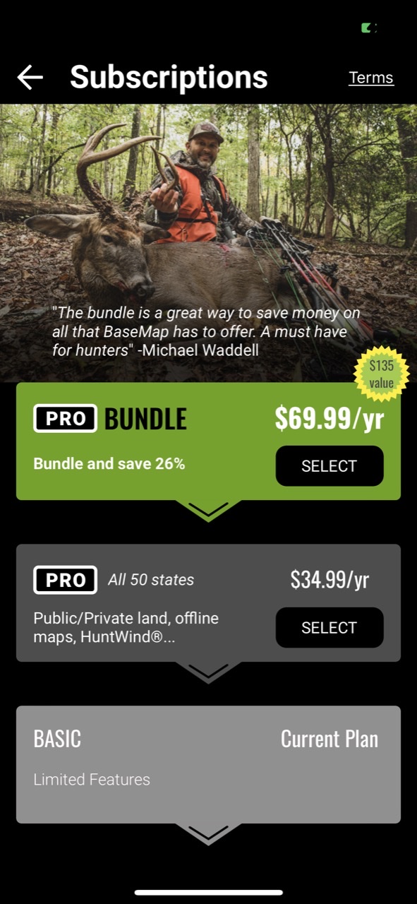 BaseMap: Hunting GPS Maps