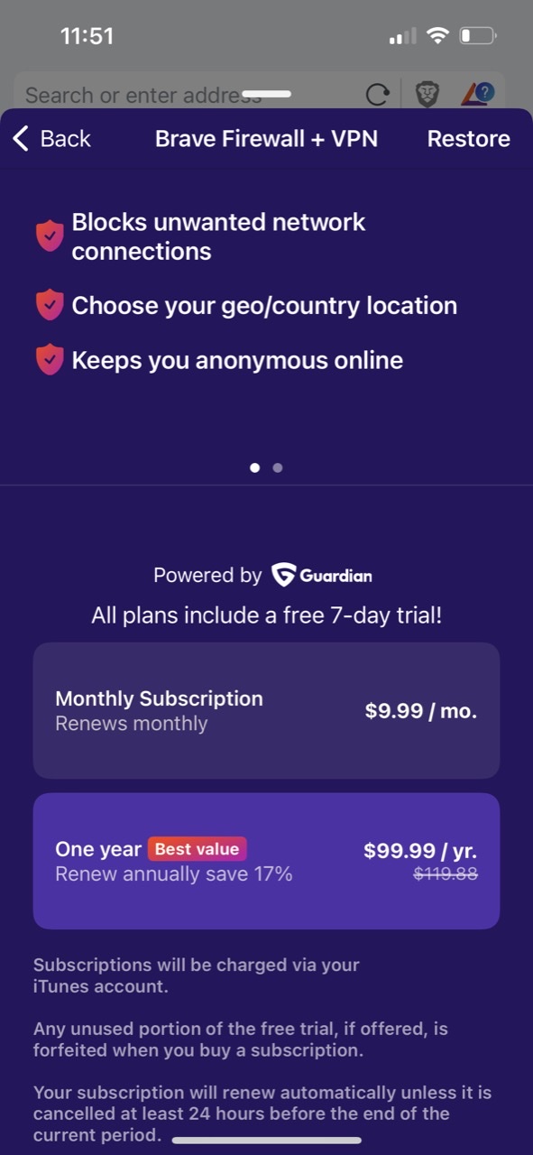 Brave Browser & Search Engine