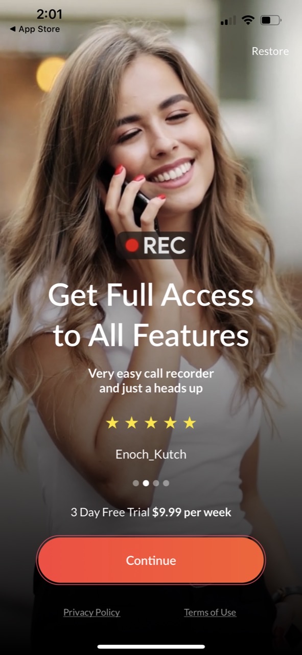 Call Recorder RecMyCalls