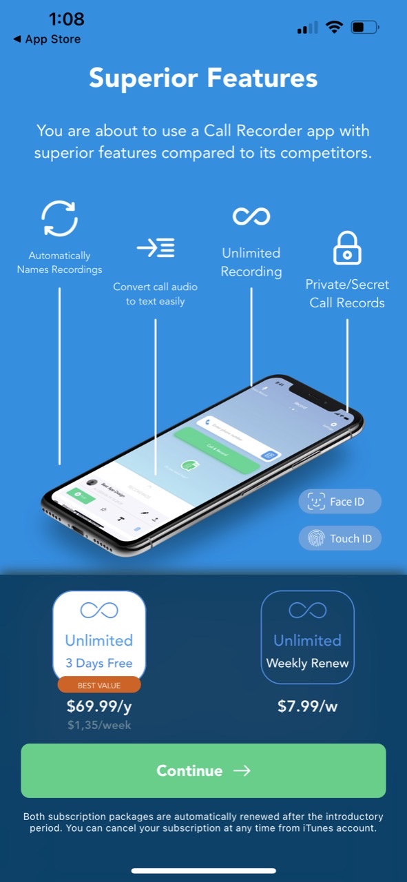 Rink - Call Recorder App