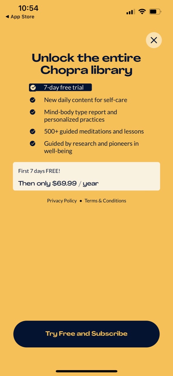 Chopra: Meditation & Wellbeing