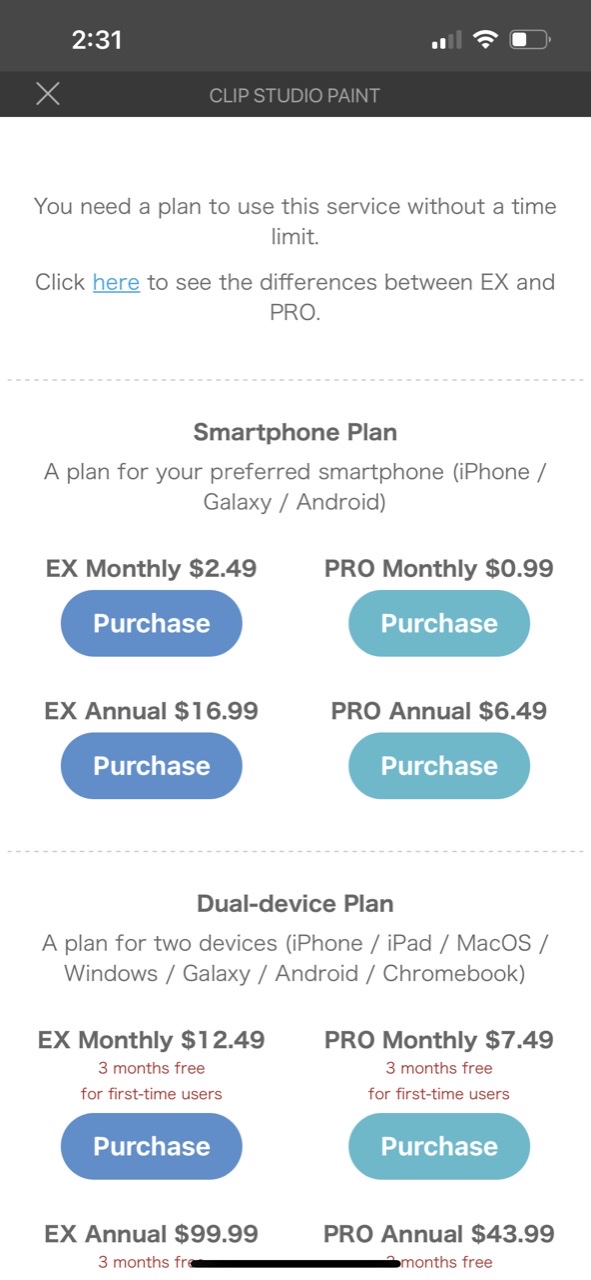 Clip Studio Paint for iPhone