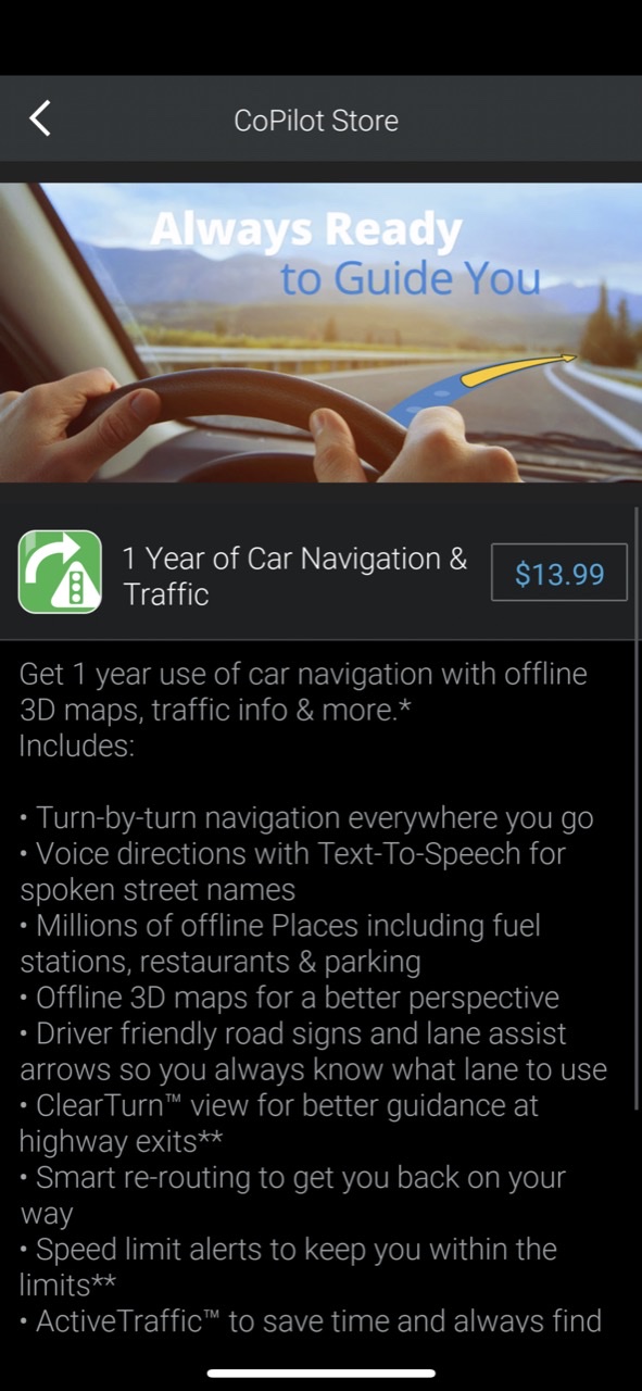 CoPilot GPS Navigation