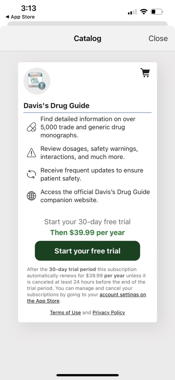 Davis's Drug Guide - Nursing