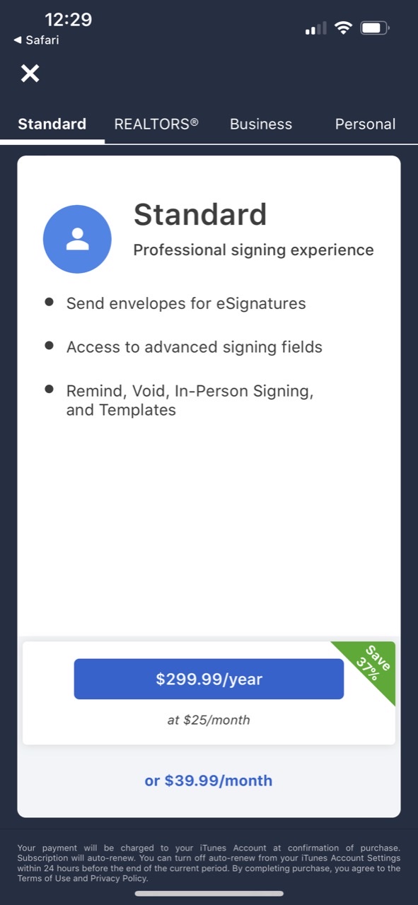 Docusign - Upload & Sign Docs