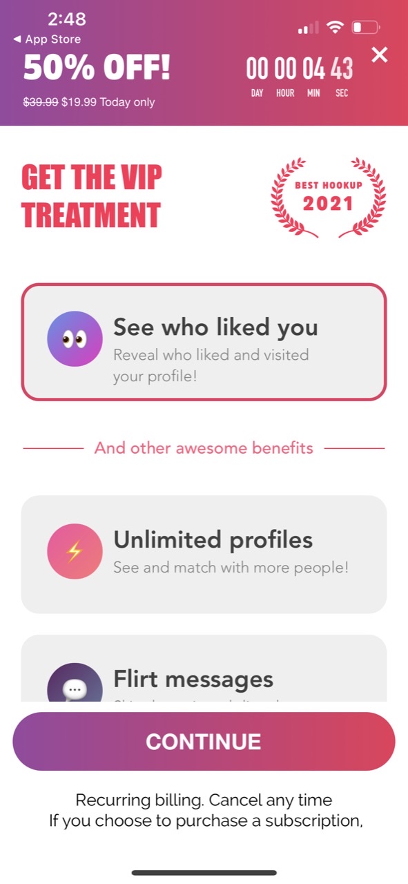 DOWN: The Casual Dating App