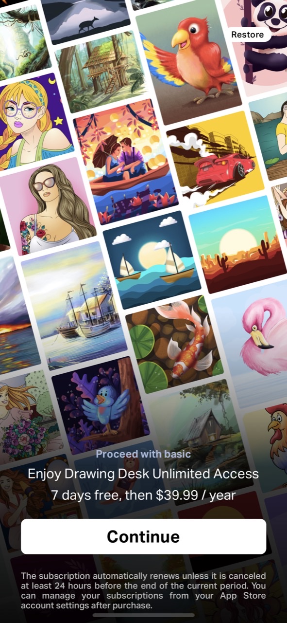 Drawing Desk:Learn to Draw App