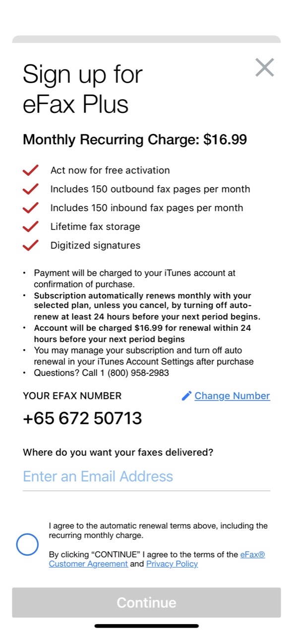 eFax App–Send Fax from iPhone
