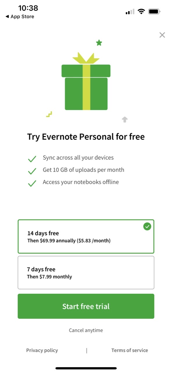 Evernote - Notes Organizer