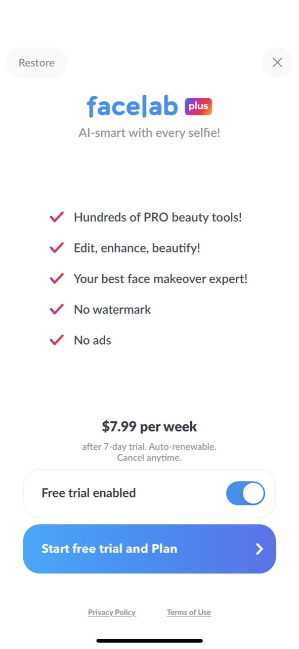 Facelab: Face & Body Editor
