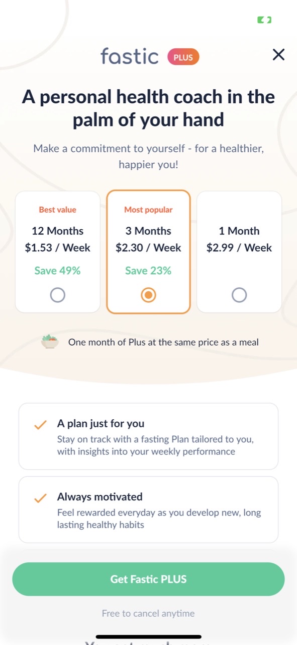 Fastic AI Food Calorie Scanner