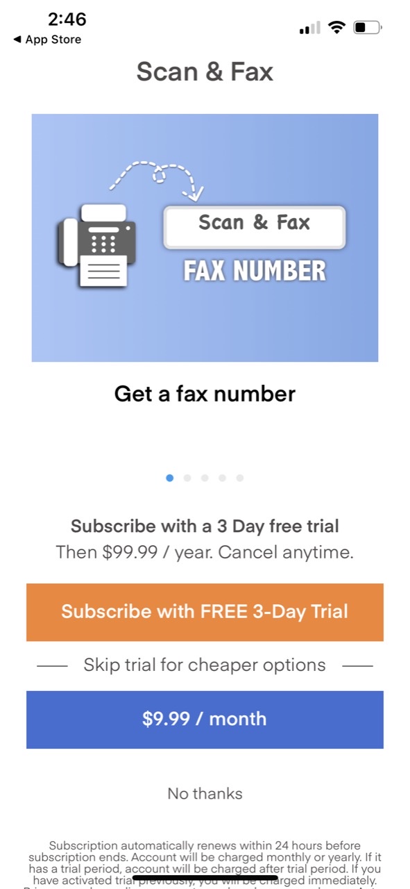 Fax from iPhone - Zap Fax