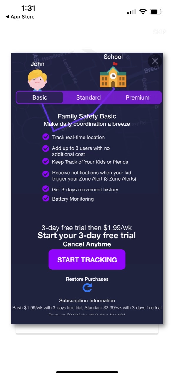 Find Family & Friends Locator