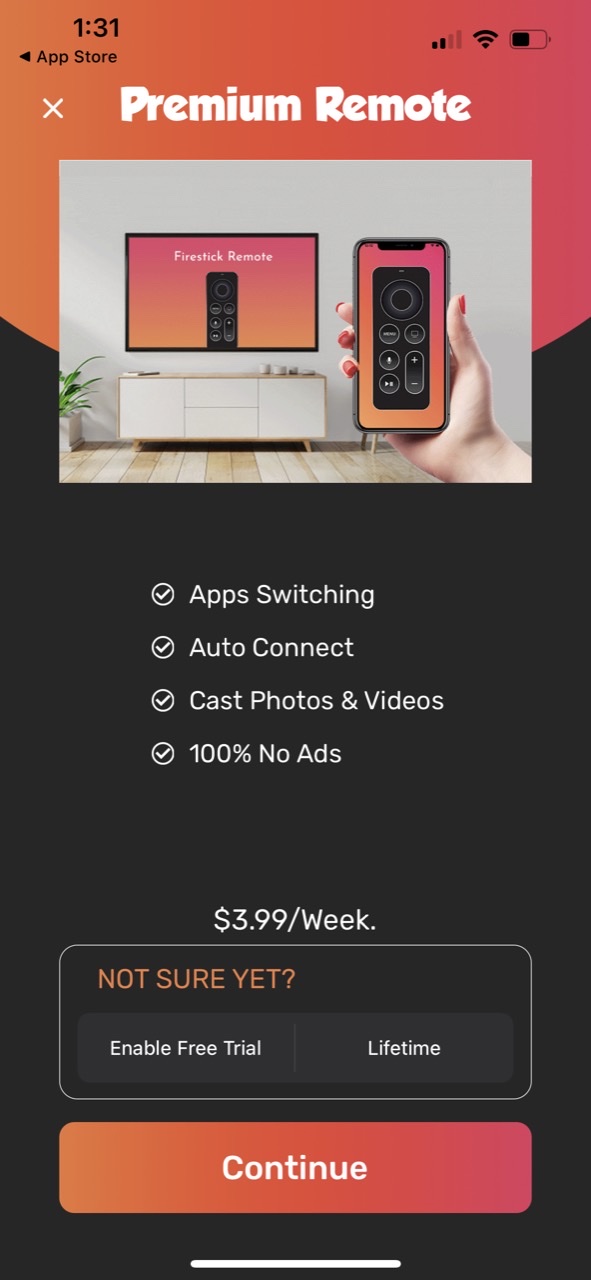 FireStick Remote Control
