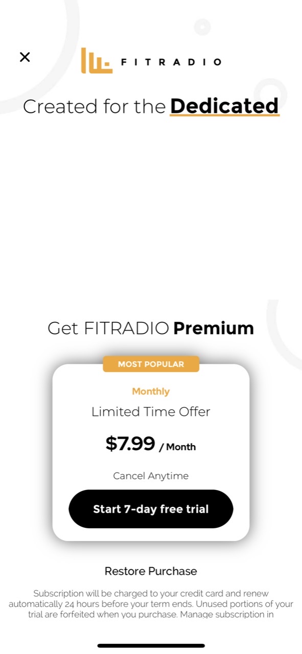 Fit Radio: Train Inspired