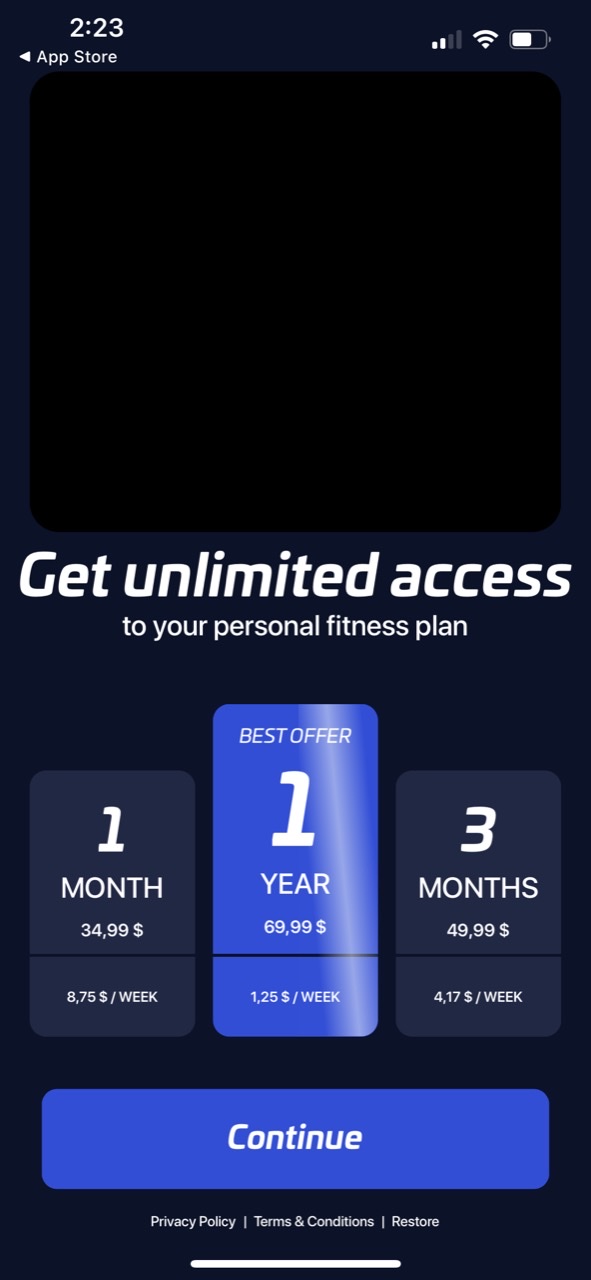 Fitness for muscles | Fitcher