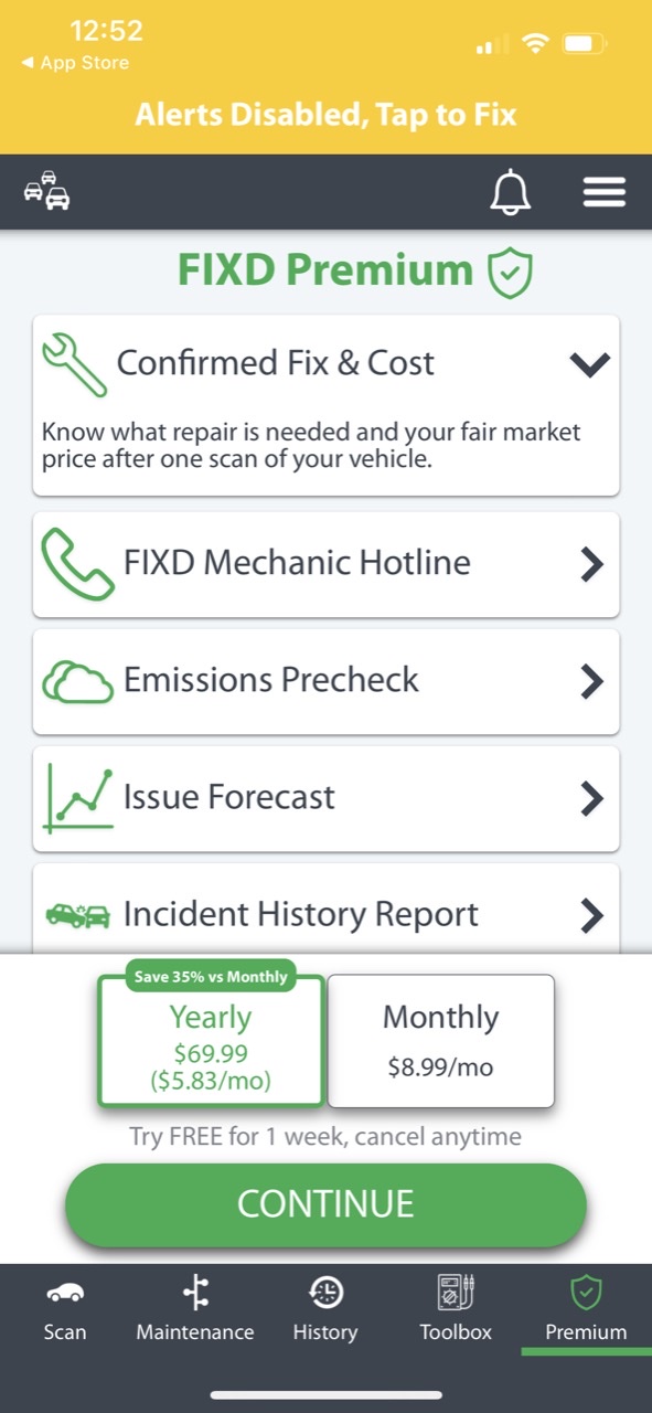 FIXD OBD2 Scanner