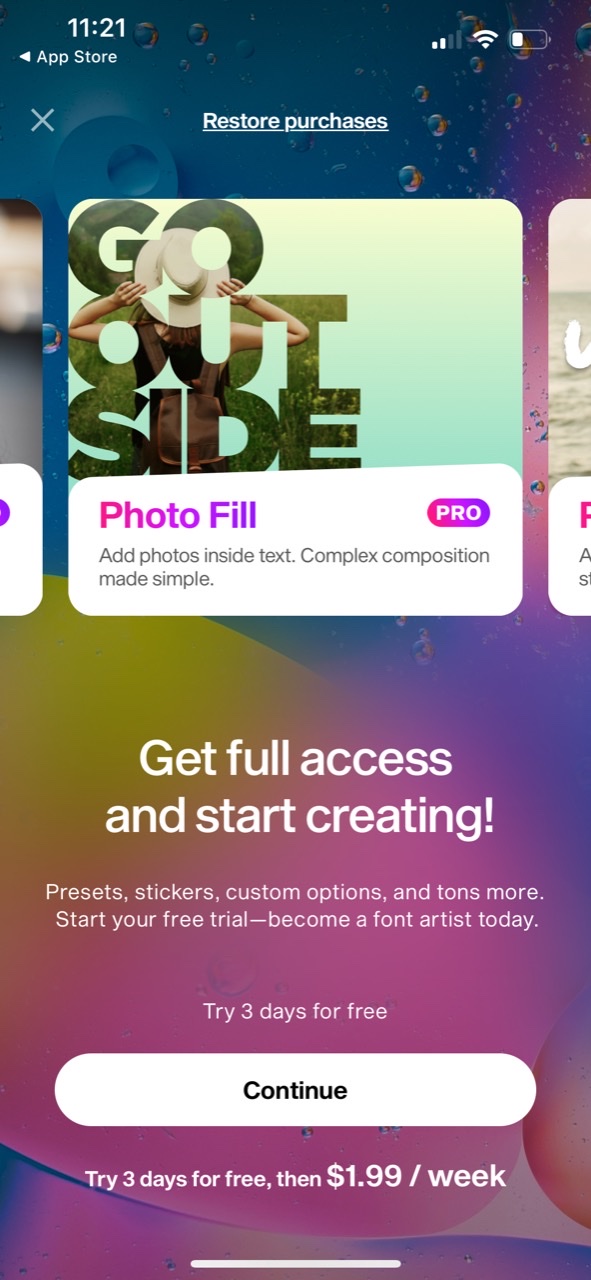 Font Candy Photo & Text Editor