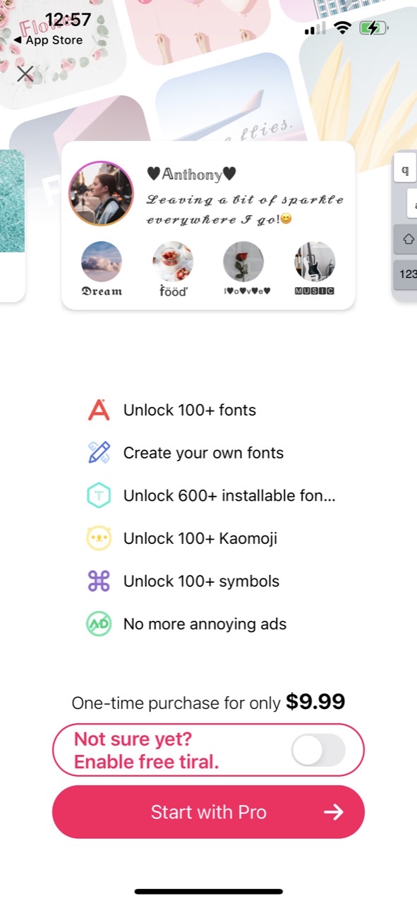 Fonts for iPhones