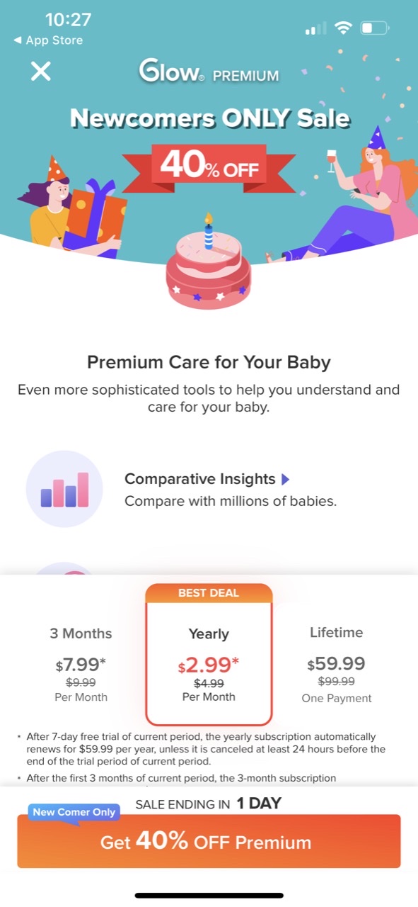 Glow Baby Tracker & Growth App