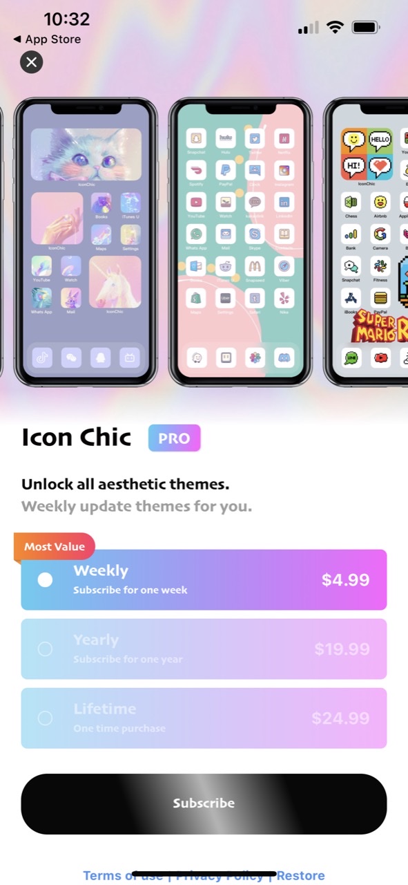 IconChic-Aesthetic Icons Theme