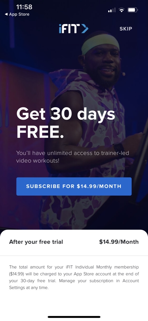 iFIT At-Home Workout & Fitness