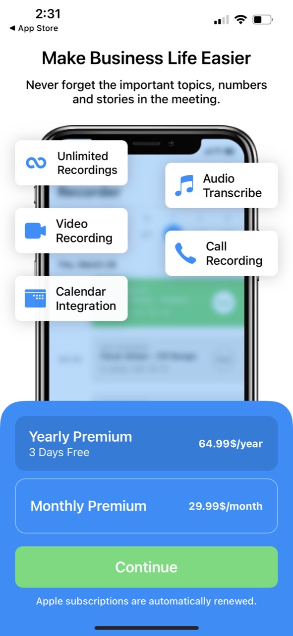 Meeting Recorder - Flick