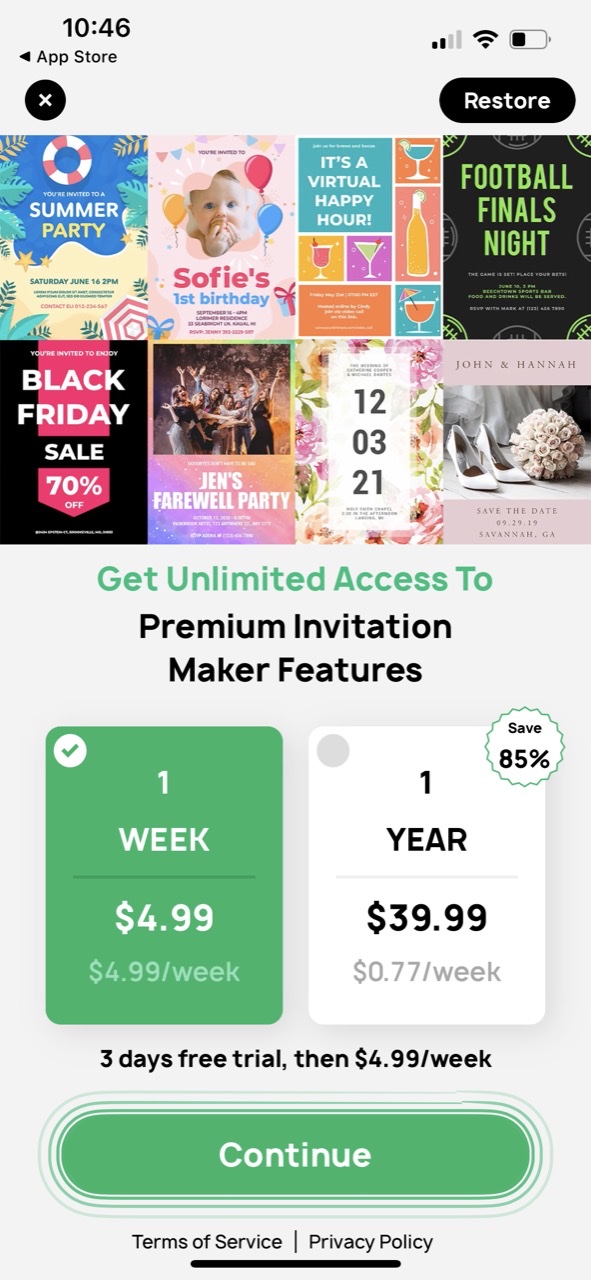 Invitation Maker: Card Creator
