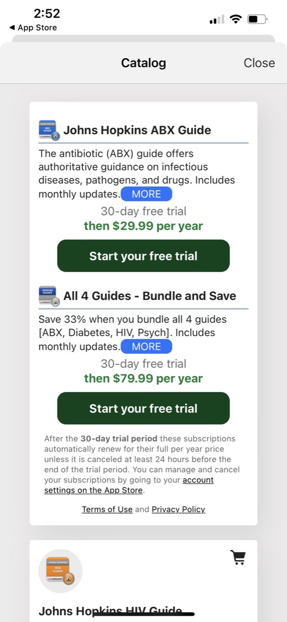 Johns Hopkins Antibiotic Guide