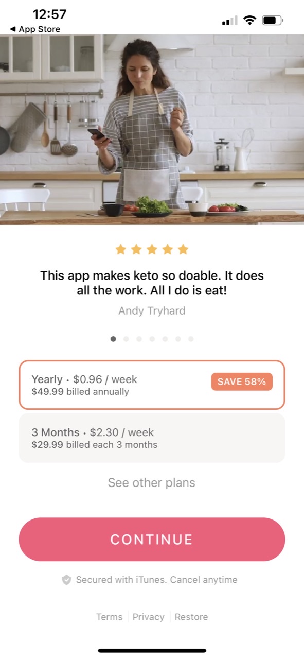 Keto Diet App - Carb Tracker
